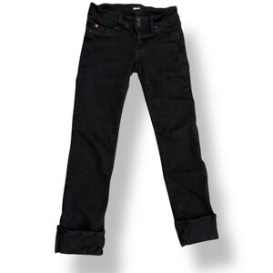 Hudson Jeans Women's Straight Leg Black Denim